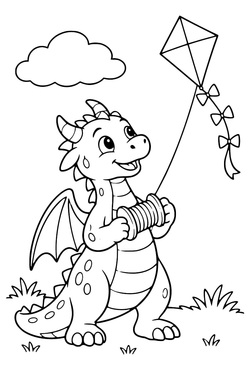 Le cerf-volant du dragon