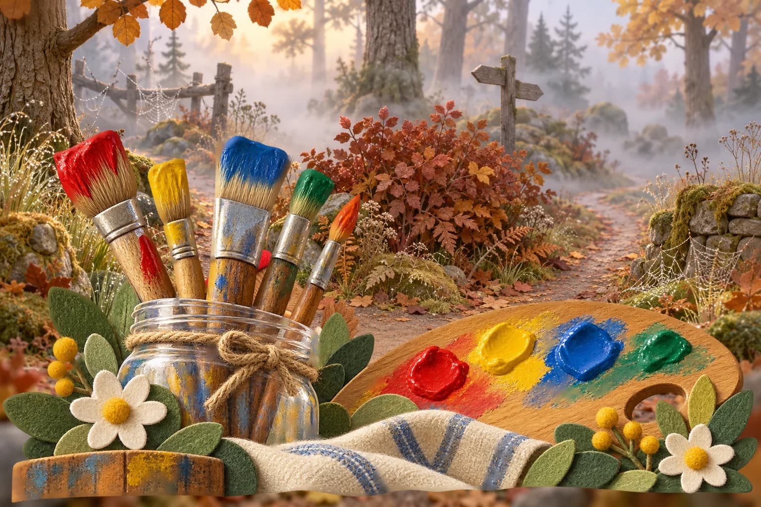 Illustration — La grande écharpe de brume, partie 2