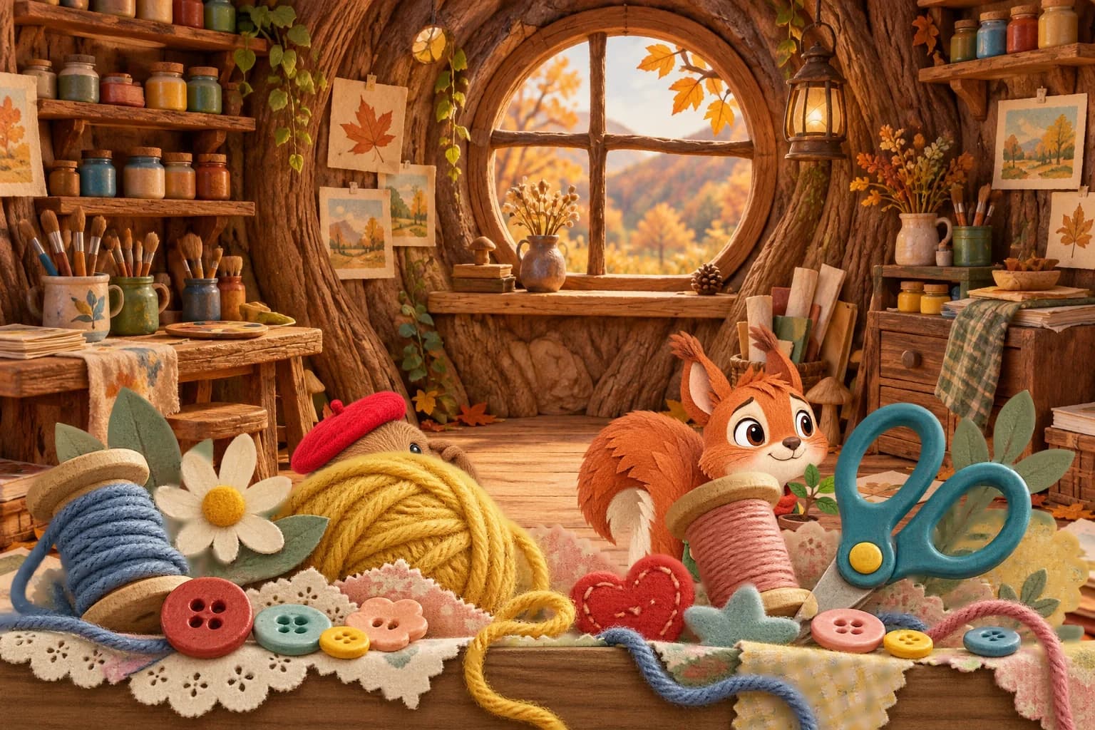 Illustration — Kiwi et la montagne de papier, partie 1