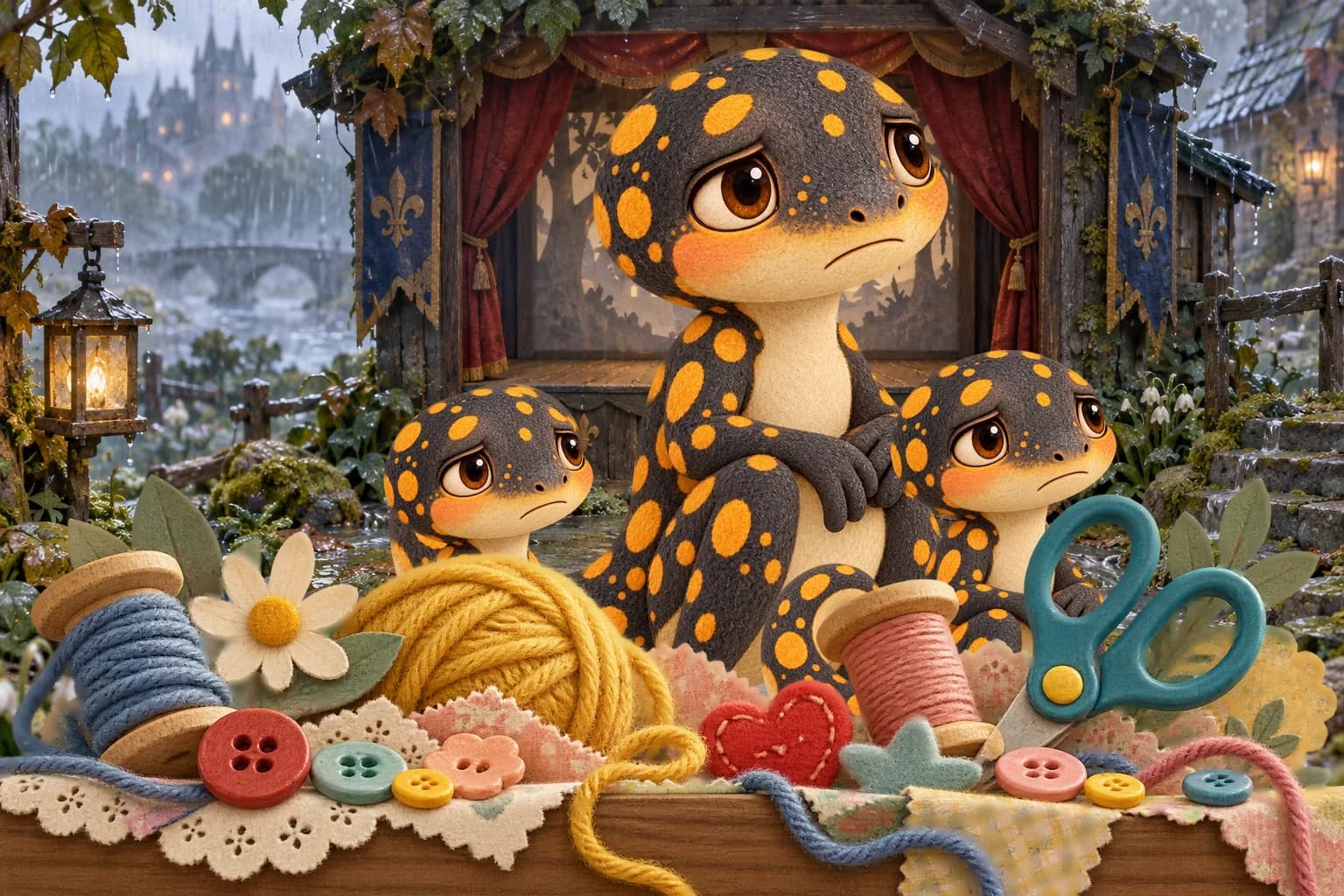 Illustration — Le théâtre sous la mousse, partie 2
