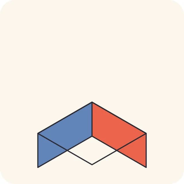 Diagramme : la boîte à trésors terminée, vue en perspective.